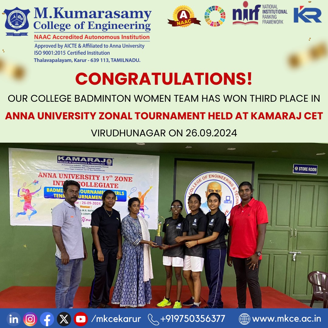 Anna University Zonal Tournament 